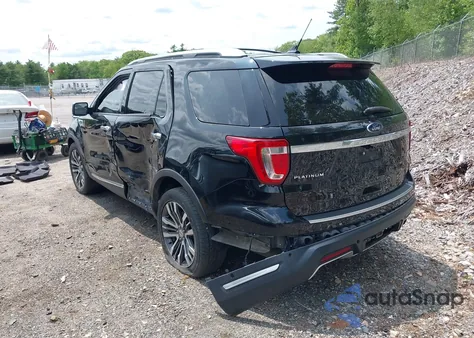 2018 Ford Explorer Platinum z USA, uszkodzony, nr VIN 1FM5K8HT5JGA10878